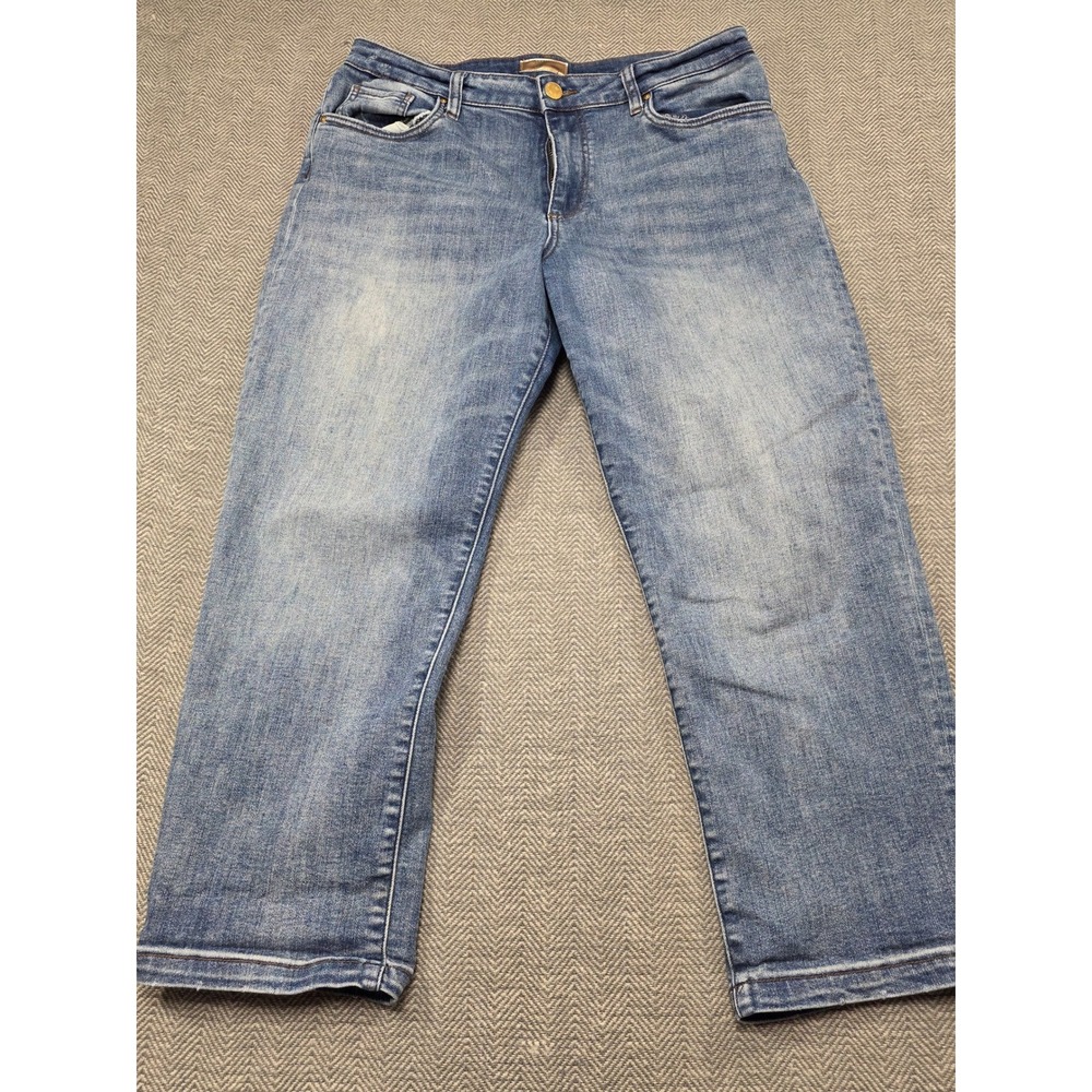 Classic Women's Blue Denim Jeans Baggy Size 12